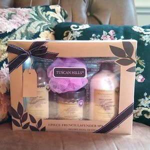 💜💐 Tuscan hills spa gift set
